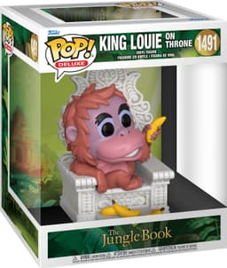 Funko POP! Deluxe The Jungle Book King Louie on Throne figur