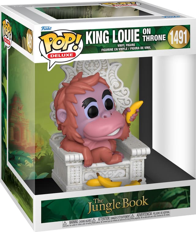 Funko The Jungle Book actionfigur (King Louie On Throne)