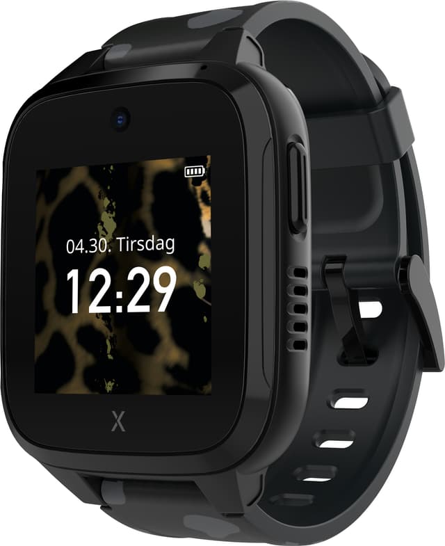 Xplora XGO3 XConnect Gen2 smartur til børn med SIM inkluderet (sort)