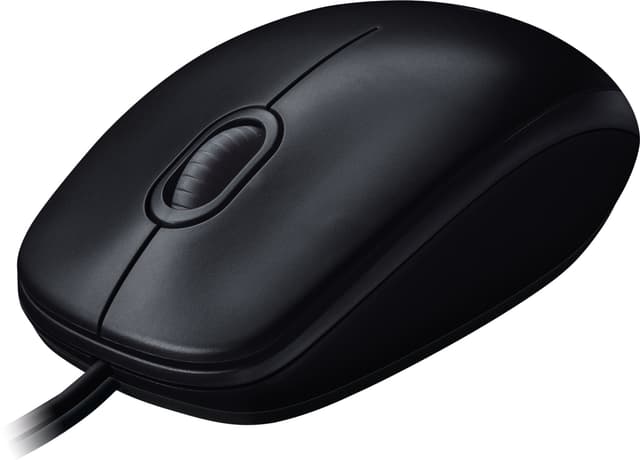 Logitech M100 kablet mus (sort)