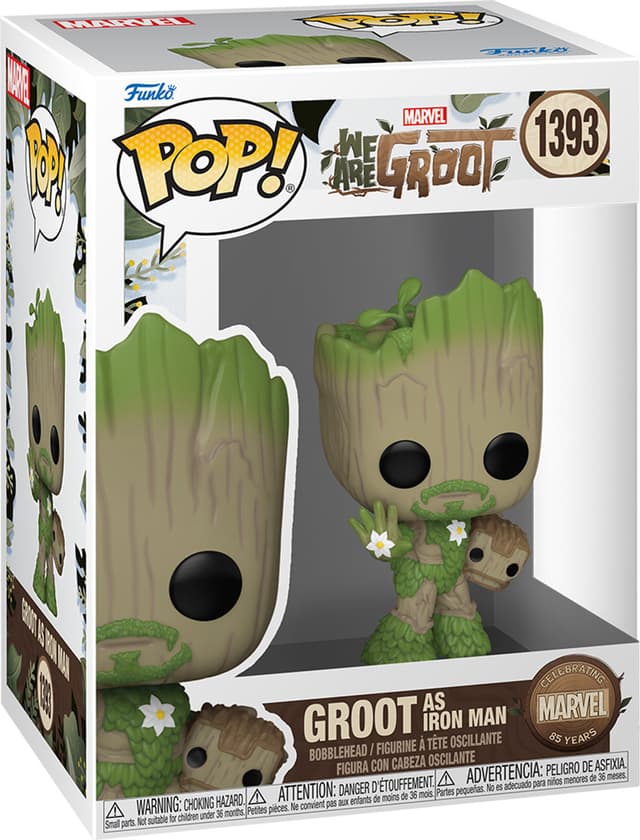 Funko Pop! Vinyl Groot figur (som Iron Man)