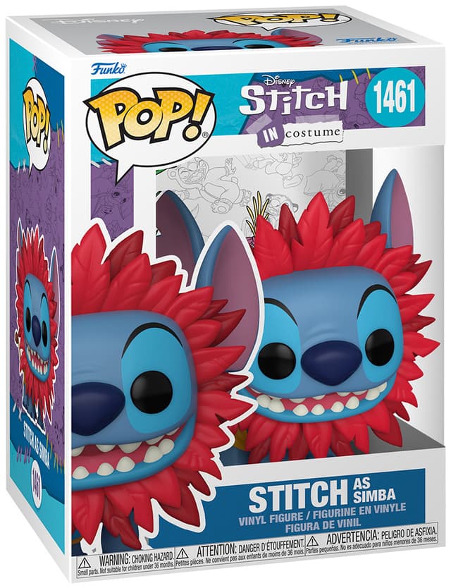 Funko POP! Disney Stitch as Simba figuuri