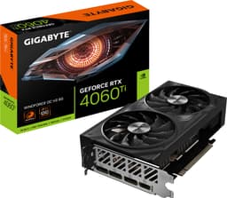 Gigabyte GeForce RTX 4060 Ti Windforce OC V2 grafikkort (8 GB GDDR6)