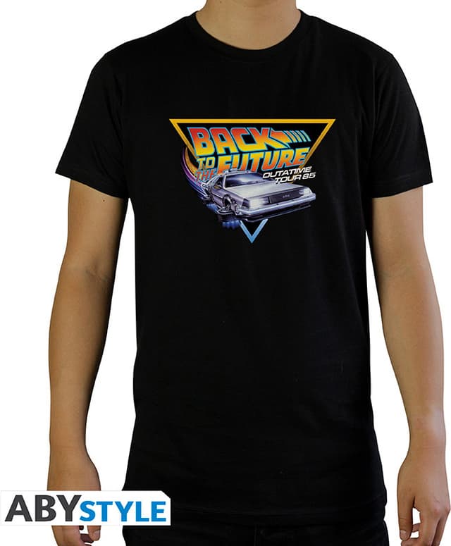 ABYStyle Back to the Future OUTATIME T-skjorte (S)