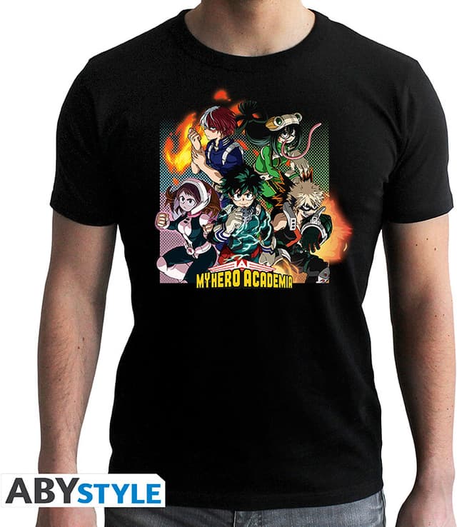 ABYStyle My Hero Academia Group T-skjorte (M)