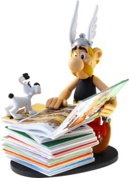 Collectoys Asterix figur (Stack of Comics 2. udgave)