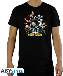 ABYStyle My Hero Academia Heroes T-skjorte (XL)