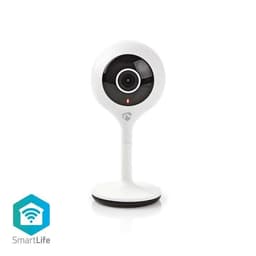 Nedis SmartLife Innendørs kamera | Wi-Fi | Full HD 1080p | Cloud Storage (valgfritt) / microSD (ikke inkludert) | Med bevegelses sensor | Nattsyn | Hvit