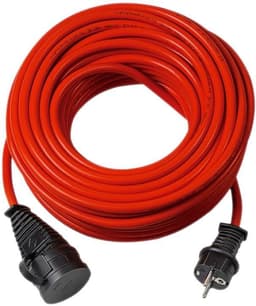 brennenstuhl Strømskjøtekabel 25 m 3 x 1.5 mm² IP44 Rød