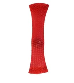 Fikseleketøy med marmor og netting, rød
