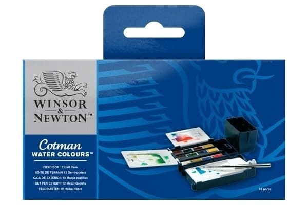 Cotman Water Colour Field-boks 12x1/2 panner
