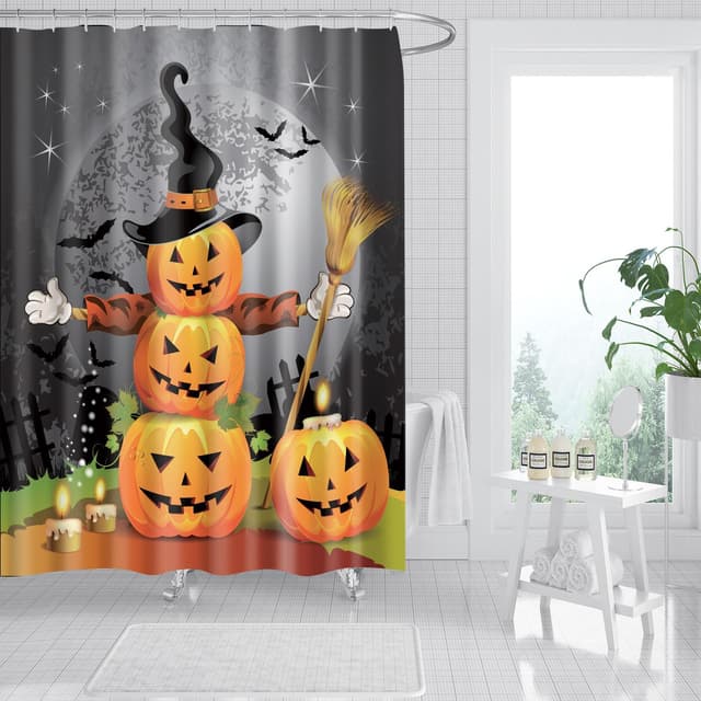 Badeforhæng Halloween