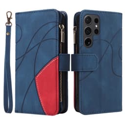 KS Lommebok-deksel til Samsung Galaxy S24 Ultra - Blå