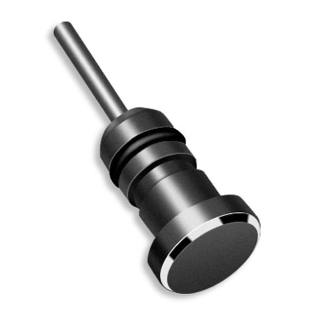 Dammtät 3,5 mm hörlursuttag Pluggpropp SIM-kort Matningsstift