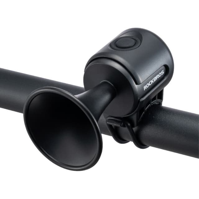 Elektrisk Bike Bell Ringklocka Hög Decibel Cykelstyre - Svart