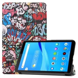 Trifoldbart cover til Lenovo Tab M7 (1 Gen) - Graffiti