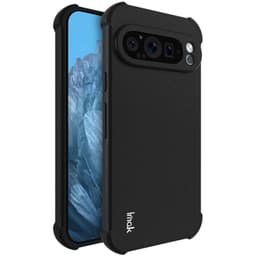 IMAK For Google Pixel 9 Pro XL TPU-deksel Støtsikkert Telefondeksel - Svart