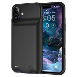 För iPhone 16 7000mAh Uppladdningsbart Batteri Skal Laddningsfodral Powerbank
