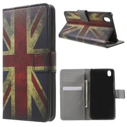 OnePlus X Lommebok-deksel Retro UK Flagg