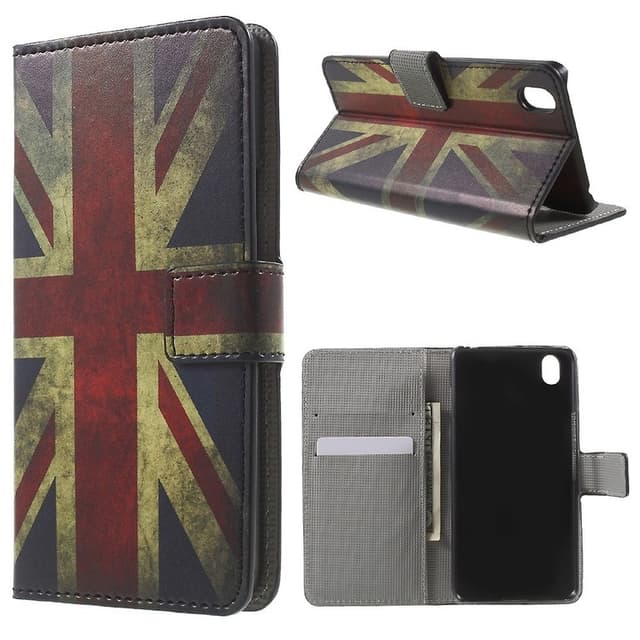 OnePlus X Plånboksfodral Retro UK Flag