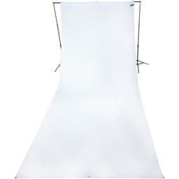 Westcott 9 x 20 Hvit Stoff Bakgrunn