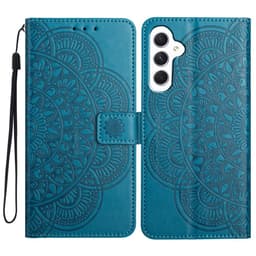 Till Samsung Galaxy A16 5G / A16 4G Fodral med Kortfack och Mandalamönster