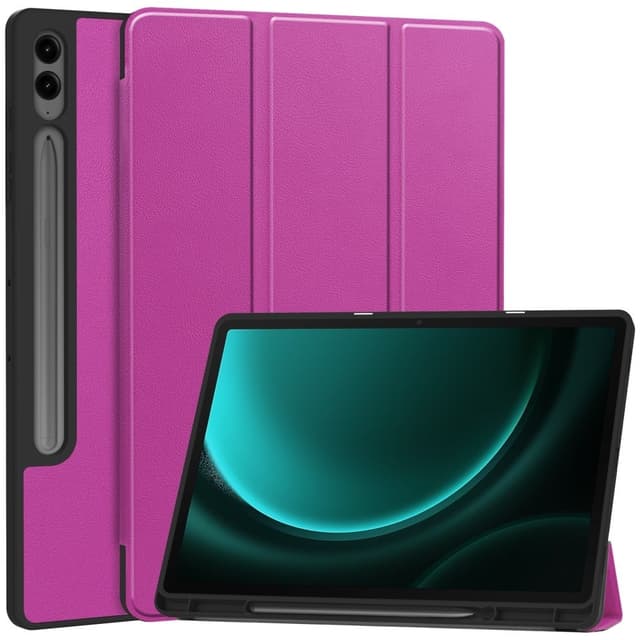 Kolmen taittotelineen älykotelo Samsung Galaxy Tab S10+ (S10 Plus) -puhelimelle