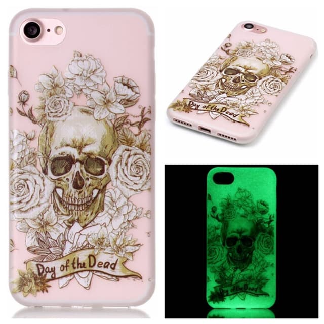 iPhone 7 4,7"" Skal Glow in the dark - Day of the Dead