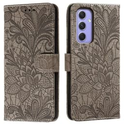 Samsung Galaxy A16 5G / A16 4G Flipkotelo PU-nahkaa, Kukallinen Kuvio