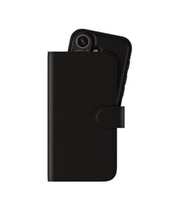 Holdit Case Cover Lommebok-deksel Magnet Plus Svart til iPhone 16 Plus