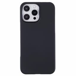 Etui Cover til iPhone 16 Pro Max Stødsikkert hårdt gummibelagt telefoncover