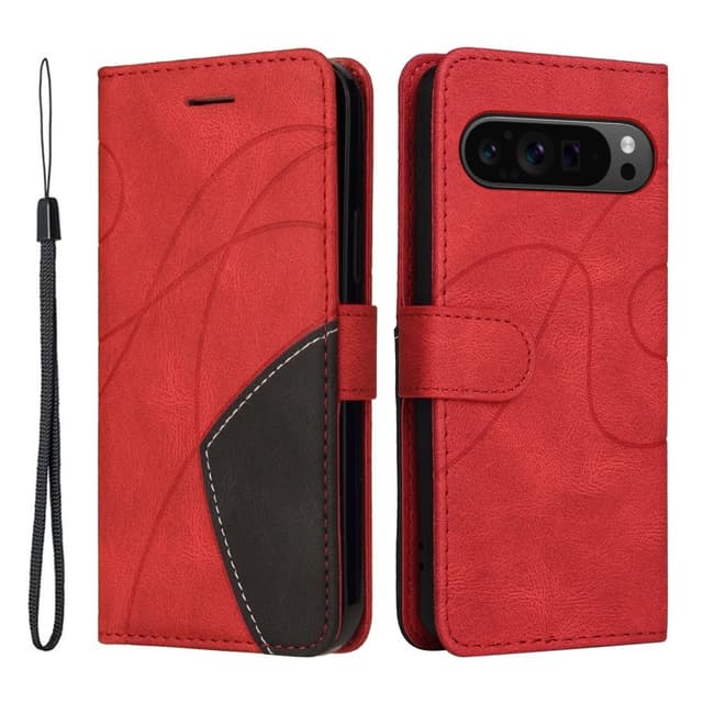 KT Plånboksfodral till Google Pixel 9 Pro XL - Röd
