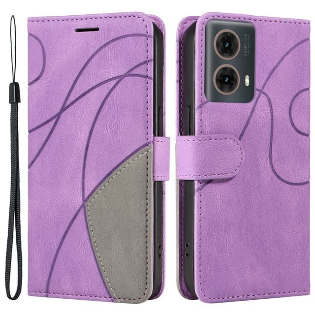 Til Motorola Moto G85 KT-serie-1 dobbeltfarve