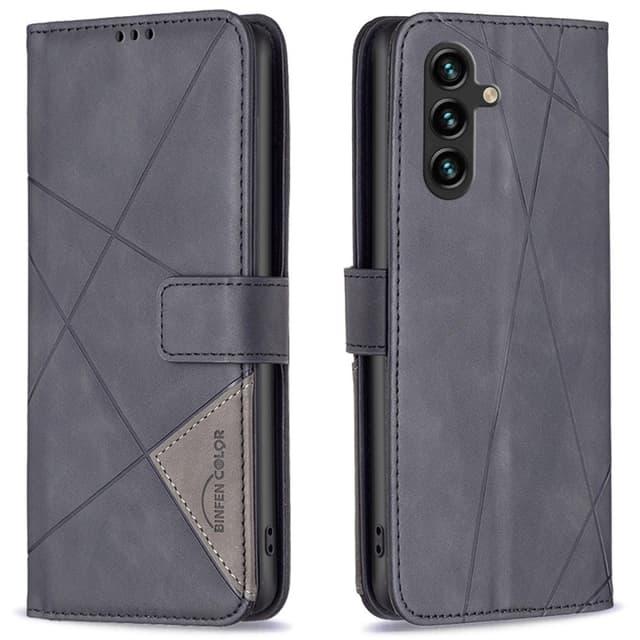 BINFEN Lommebok-deksel Samsung Galaxy A16 5G/A16 4G - Svart