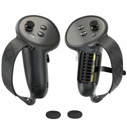1 par til Meta Quest 3S Controller Silikonetui Anti-Slip Anti-Slip Greppdeksel
