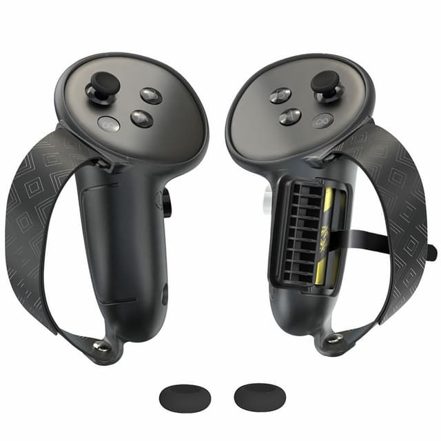 1 par til Meta Quest 3S Controller Silikonetui Anti-Slip Anti-Slip Greppdeksel