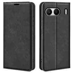 OnePlus Nord 4 Case Wallet -kotelolle Shell Phone Case -lompakko - musta