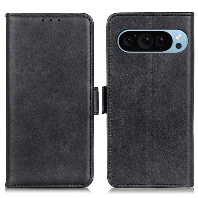 Google Pixel 9 Pro / Pixel 9 Puhelinkotelo Puhelintelineen Kansi - Musta