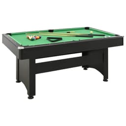 vidaXL Biljardbord 6 feet 184x108x82