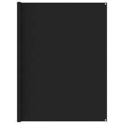 vidaXL Tältmatta 250x350 cm svart