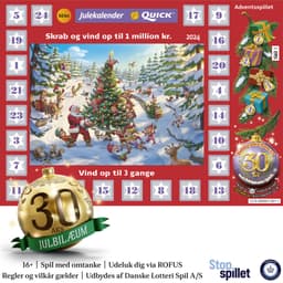 Den røde quick julekalender Quick