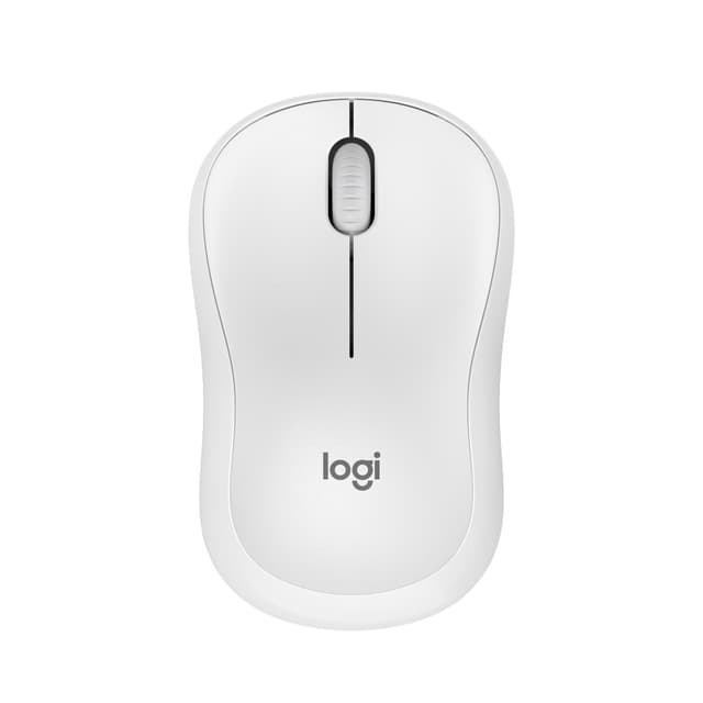 Logitech M240 Silent Bluetooth trådløs datamus (hvit)