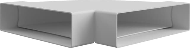 Witt IT102 90° horisontellt böjd ventilationskanal 220x55 mm