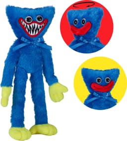 Poppy Playtime ansiktsskiftande mjuk leksak (Huggy Wuggy)