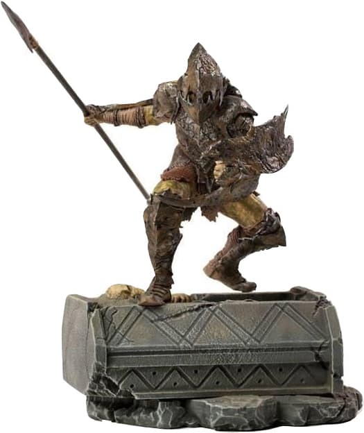 Iron Studios Lord of the Rings staty (Armored Orc, 1:10)