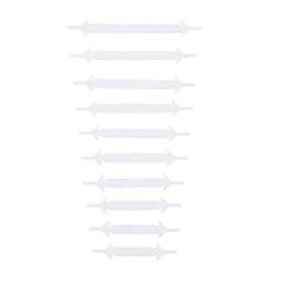 Elastiska skosnören 20-pack - vita