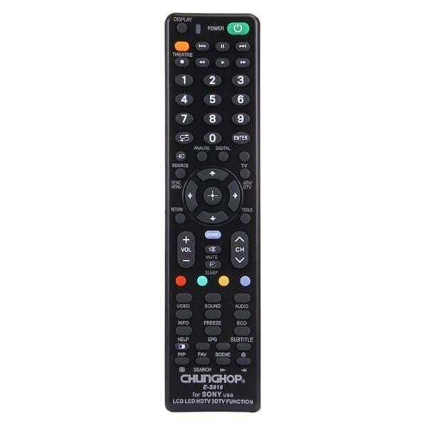 Universal fjärrkontroll till Sony TV – LED, LCD & 3D