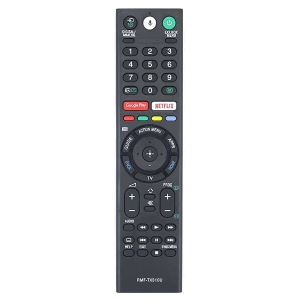 Fjärrkontroll RMF-TX310U till Sony 4K Ultra HD Smart LED TV med röststyrning