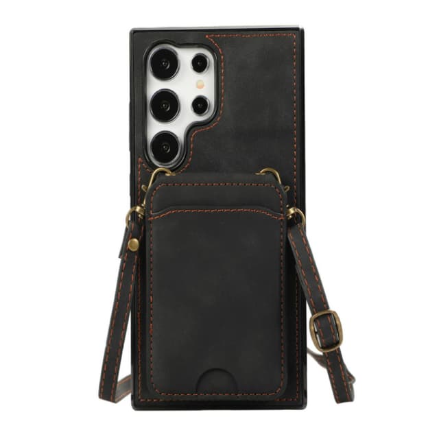 Samsung etui med kortholder, aftagelig rem og stativ Samsung Galaxy S21