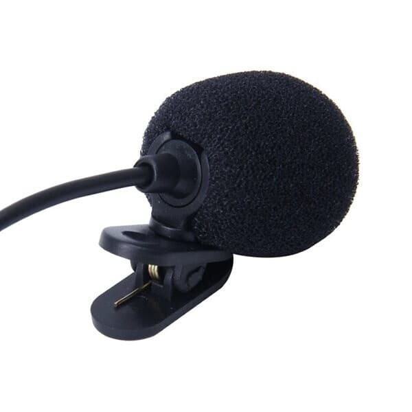 Handsfree bilmikrofon 3,5 mm – med klämfäste